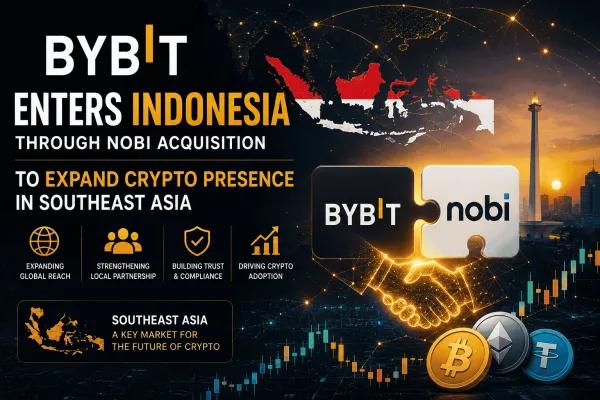 Bybit expands into Indonesia after acquiring NOBI crypto exchange platform